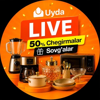 Telegram profile photo for Uyda Jonli Efir