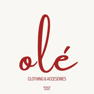 Telegram profile photo for OLÉ | одежда , с которой легко💆🏼♀️