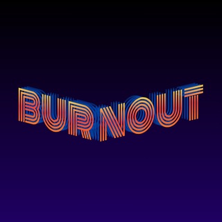Telegram profile photo for burnout