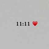 Telegram profile photo for 11:11 ♥️