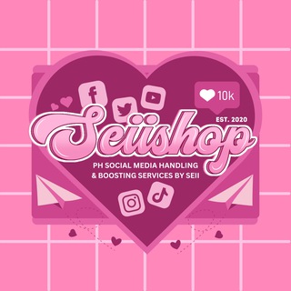 Telegram profile photo for seiiyeo handling & boosting shop ♡ | Facebook Instagram TikTok likes followers reacts shares comments views Canva Pro prem accs