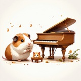 Telegram profile photo for Свинья, кошка и рояль