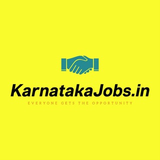 Telegram profile photo for Karnataka Jobs Official