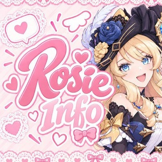 Telegram profile photo for 𝓘𝓷𝓯 ♡ 𝓡𝓸𝓼𝓲𝓮 !! 🍰