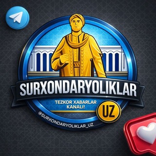 Telegram profile photo for Surxondaryoliklar.Uz | Расмий