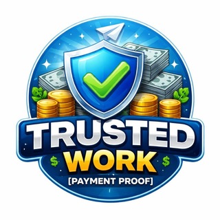 Telegram profile photo for Trusted work (PAYMENT PROOF) 🔥