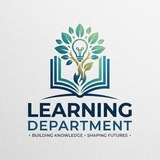 Telegram profile photo for Learning department🎓