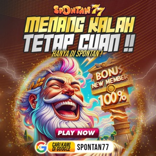 Telegram group profile photo for SPONTAN77 | OFFICIAL RESMI