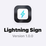Telegram profile photo for Lightning Sign