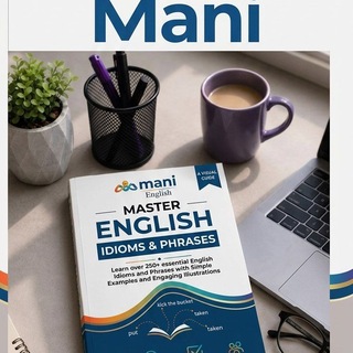 Telegram profile photo for Let's learn English with mani!!!