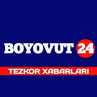 Telegram profile photo for BOYOVUT24 | TEZKOR XABARLARI