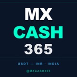 Telegram profile photo for MXCASH365 - Sell USDT in India