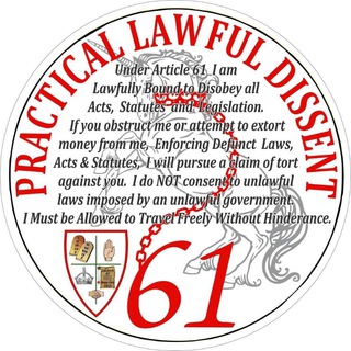 Telegram profile photo for Practical Lawful Dissent UK, Canada And Commonwealth