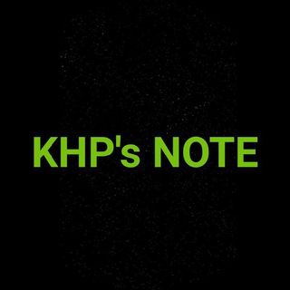 Telegram profile photo for KHP's NOTE