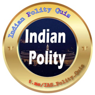 Telegram profile photo for IAS Polity Quiz™🎓