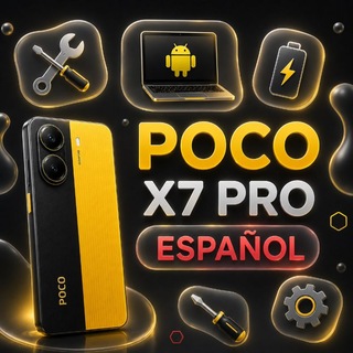Telegram group profile photo for POCO X7 PRO | ESPAÑOL (rodin)