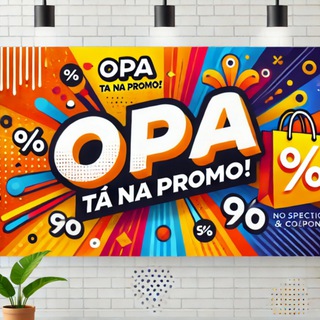 Telegram group profile photo for Opa, Tá na Promo! 🎁📦