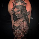 Telegram profile photo for beautyQueentattoo