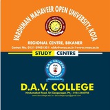 Telegram profile photo for VMOU SC DAV College SriGanganagar