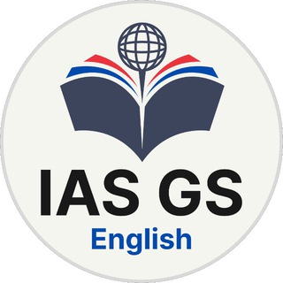 Telegram profile photo for IAS GS (English) with Dr. Abhishek and Team