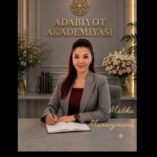Telegram profile photo for ADABIYOT AKADEMIYASI