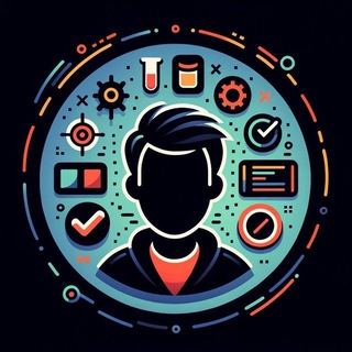 Telegram group profile photo for QA чат
