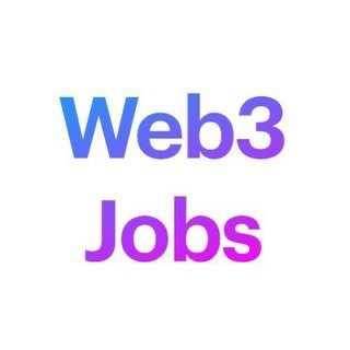 Telegram profile photo for Web3 jobs