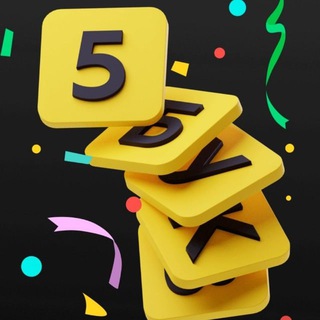 Telegram profile photo for 5 БУКВ - Тинькофф. (Слова/ответы)