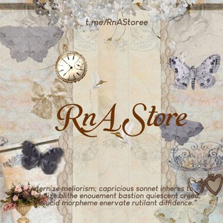 Telegram profile photo for RnA Store (OPEN)