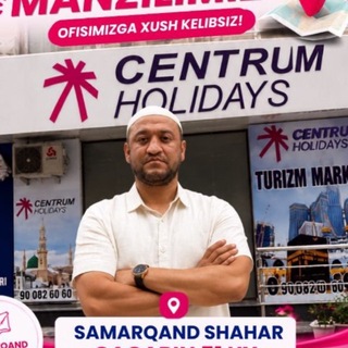 Telegram profile photo for CENTRUM HOLIDAYS SAMARQAND