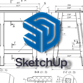 Telegram profile photo for SketchUP - модели для мастеров