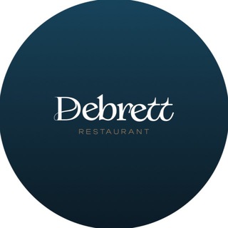 Telegram profile photo for Debrett | Ресторан
