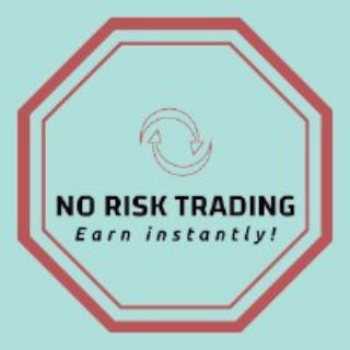 Telegram profile photo for NO RISK TRADING - EARN INSTANTLY