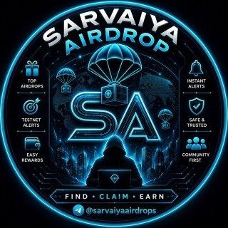 Telegram profile photo for Sarvaiya Airdrops