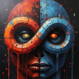 Telegram profile photo for БЕССМЕРТНЫЕ / ЦИФРОВОЙ РАЙ