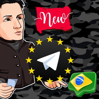 Telegram profile photo for Novos canais de Telegram em inglês, português / brasileiro, italiano, francês, alemão, espanhol, russo, ucraniano, holandês