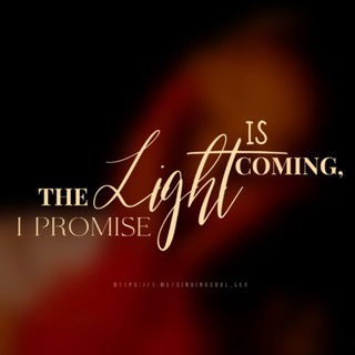 Telegram profile photo for рест「the light is coming, i promise」