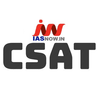 Telegram profile photo for CSAT for UPSC IAS IPS