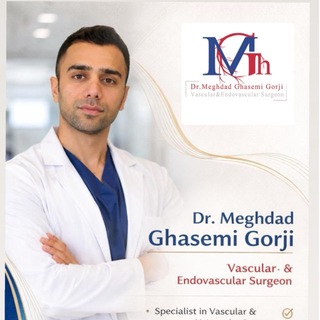 Telegram profile photo for Dr.Meghdad Ghasemi Vascular & Endovasvular & surgery education