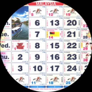 Telegram profile photo for Calendar Malaysia