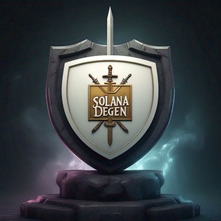 Telegram profile photo for Solana degen glory (pump fun)