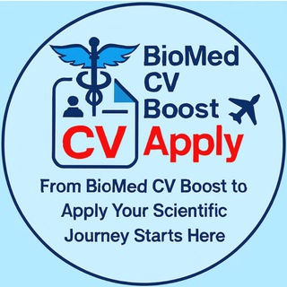 Telegram profile photo for 🧬BioMedCV_Boost_Apply✈
