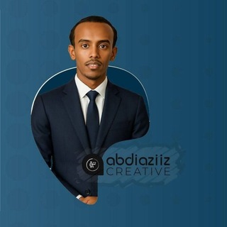 Telegram profile photo for ABDIAZIIZ CREATIVE