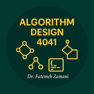 Telegram profile photo for Algorithm Design 4041