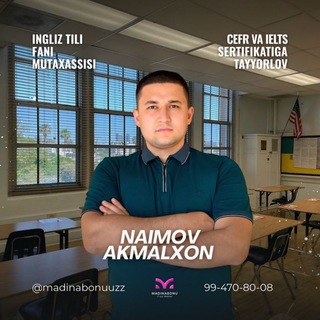 Telegram profile photo for Akmalxon Naimov