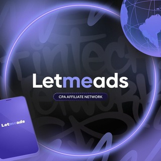 Telegram profile photo for Letmeads CPA