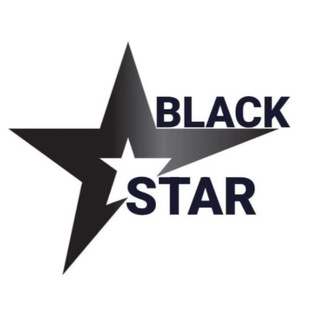 Telegram profile photo for black star