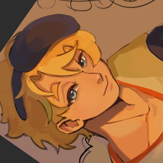 Telegram profile photo for скрепка рисует