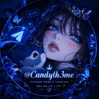 Telegram profile photo for Candy Theme | تم و لنگوئج