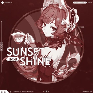 Telegram profile photo for ┈︎ 𝓼𝘂𝗻𝘀𝗲𝘁 shi̲n̲e ≫︎ ♡゙